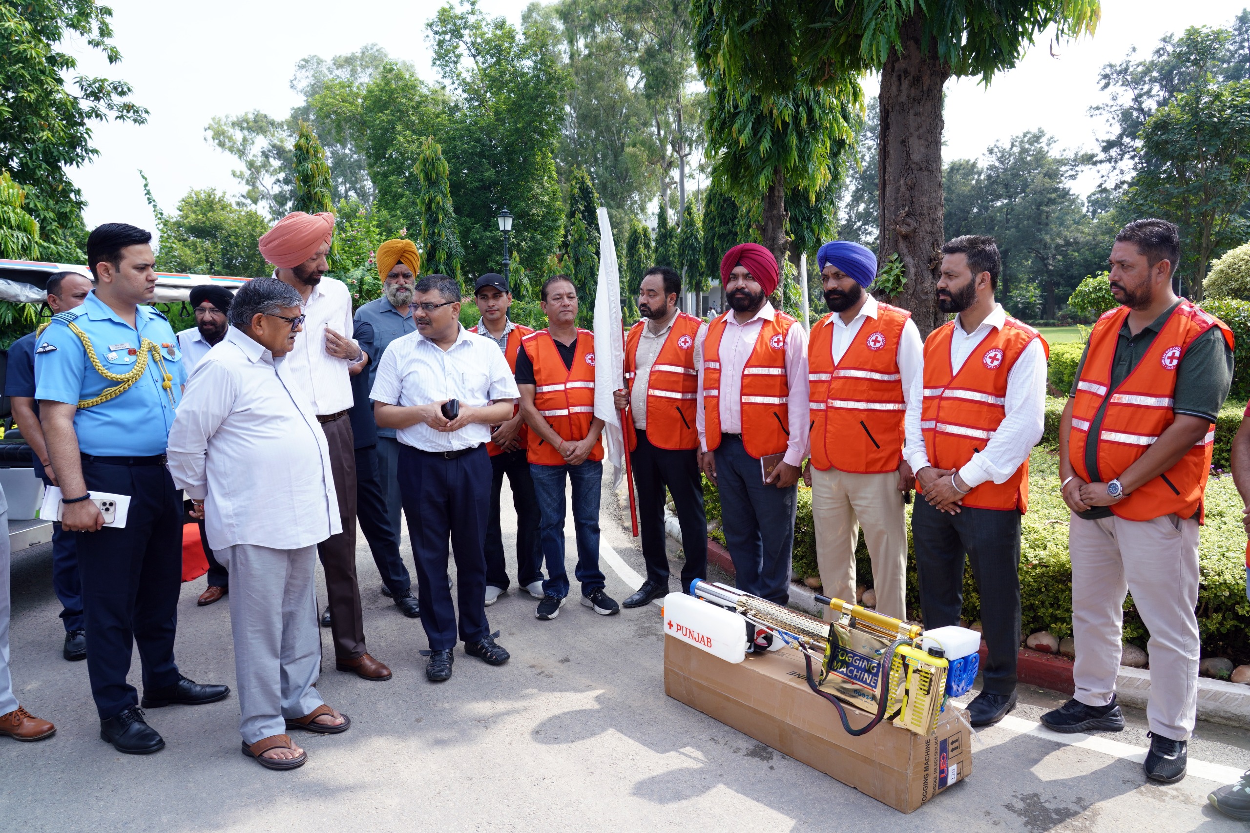 ਹੜ੍ਹ ਪੀੜਤ ਇਲਾਕਿਆਂ ਲਈ 50 ਫਾਗਿੰਗ ਮਸ਼ੀਨਾਂ ਰਵਾਨਾ