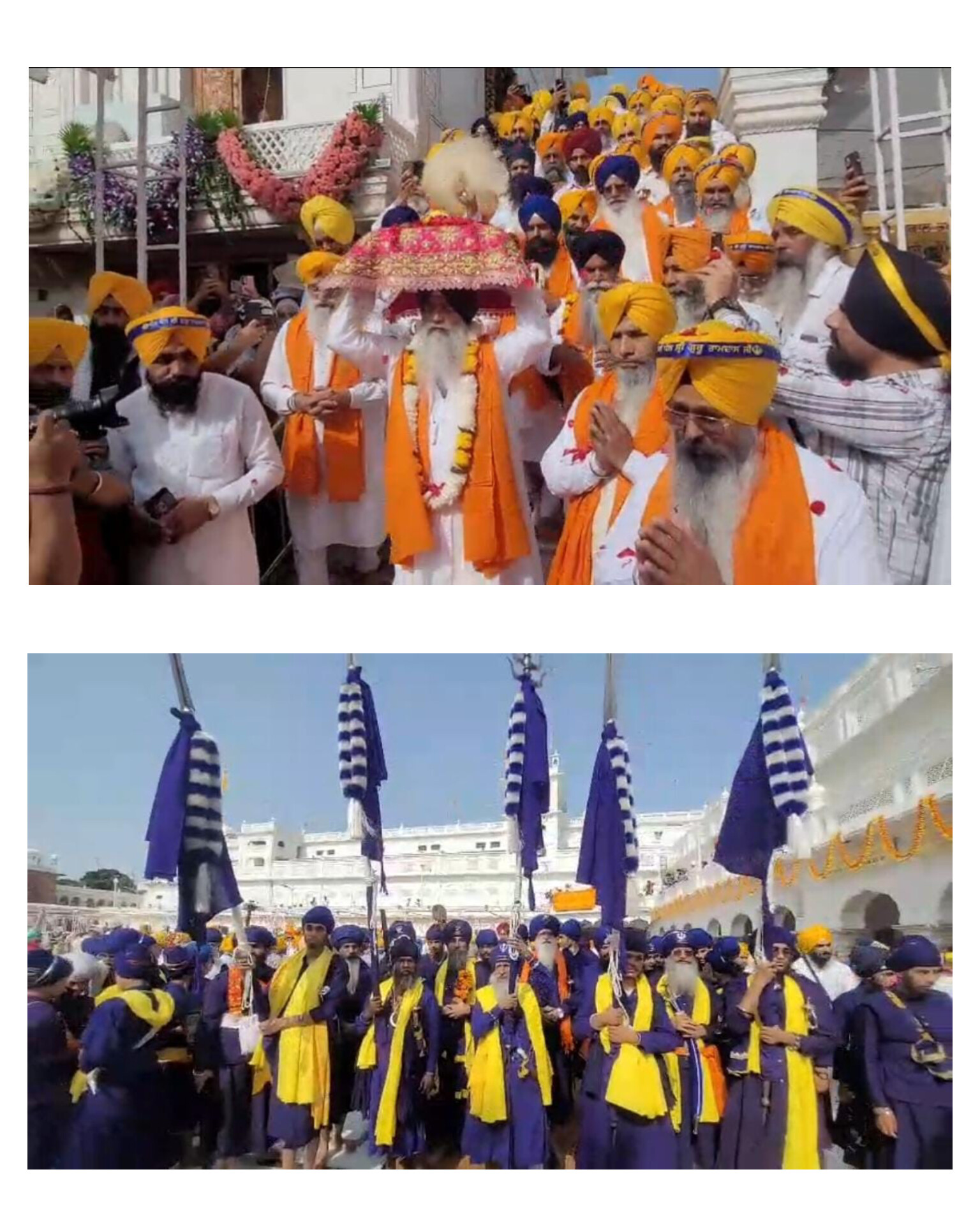 ਗੁਰੂ ਰਾਮਦਾਸ ਪਾਤਸ਼ਾਹ ਦੀ ਧਰਤੀ ‘ਤੇ ਅਲੌਕਿਕ ਨਗਰ ਕੀਰਤਨ